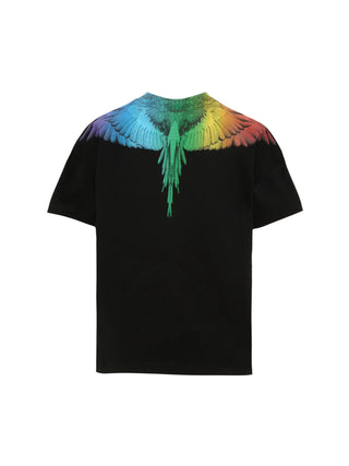County of Milan T-shirt bambino con stampa iconica nero