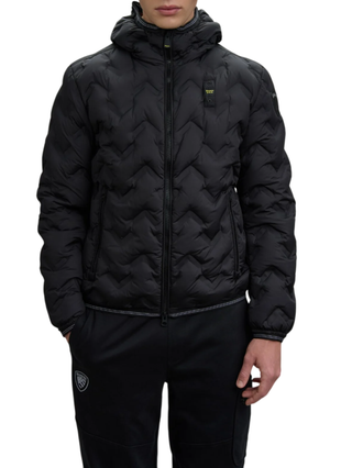 Blauer piumino Piery con cappuccio nero 25WBLUC03233-007308 999TB BLAUER 