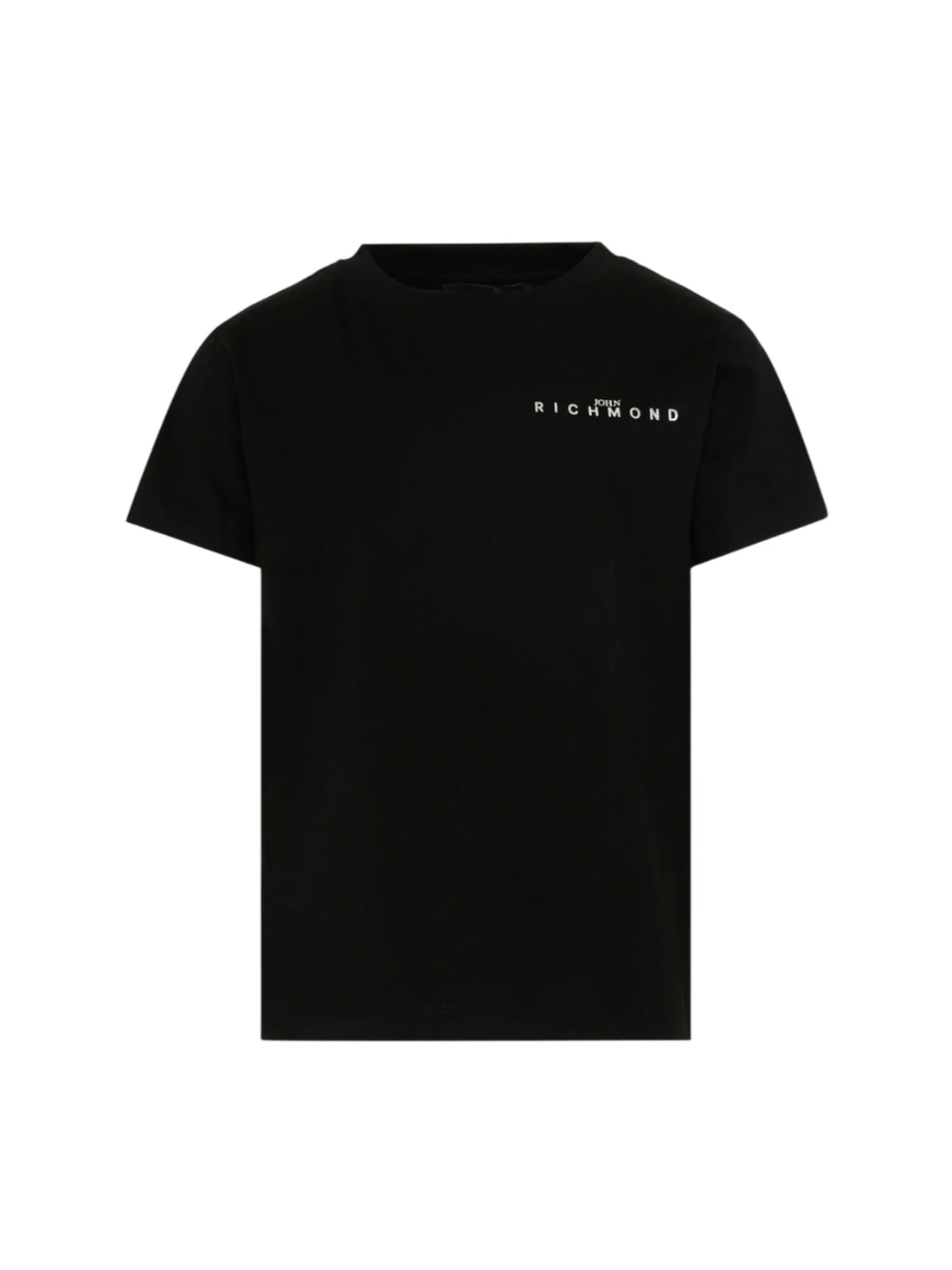 John Richmond T-shirt unisex bambino manica corta nero