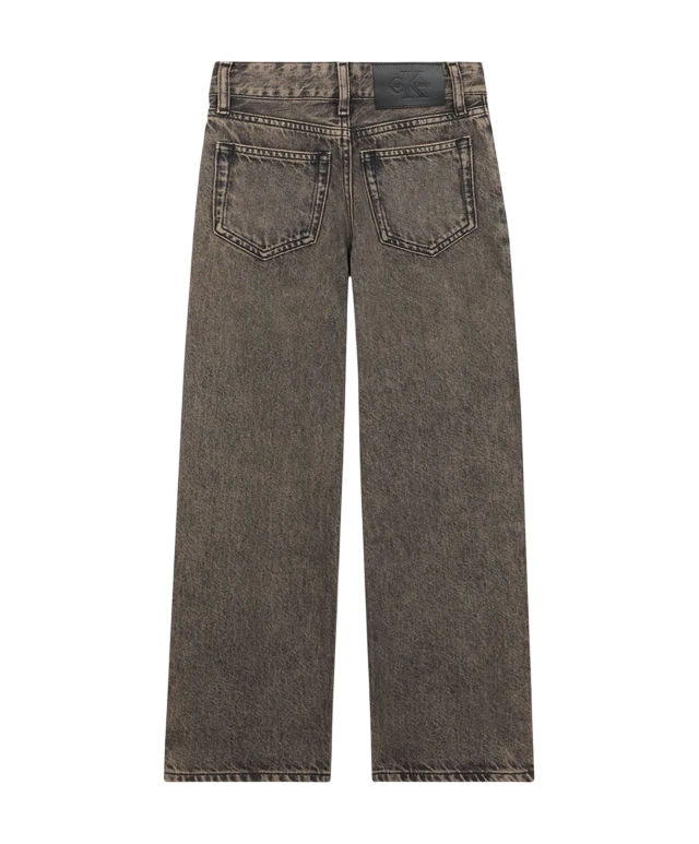 Calvin Klein Jeans jeans bambino Skater fit lavaggio grigio