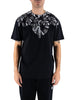 County of Milan T-shirt uomo con stampa snake nero