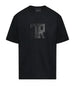 John Richmond T-shirt bambino manica corta con logo nero