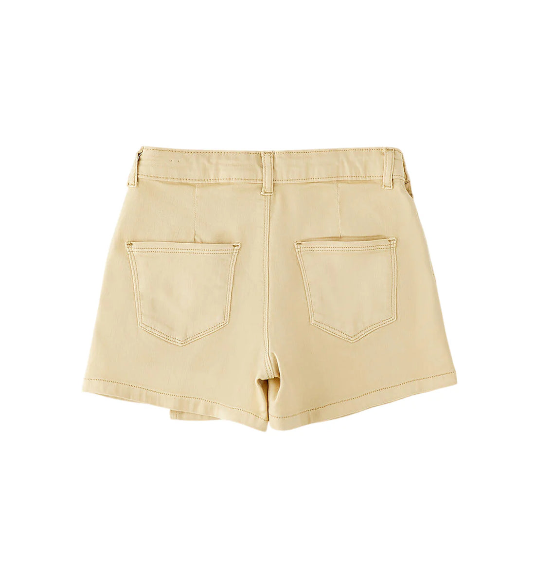 iDo gonna pantalone corta bambina in denim beige