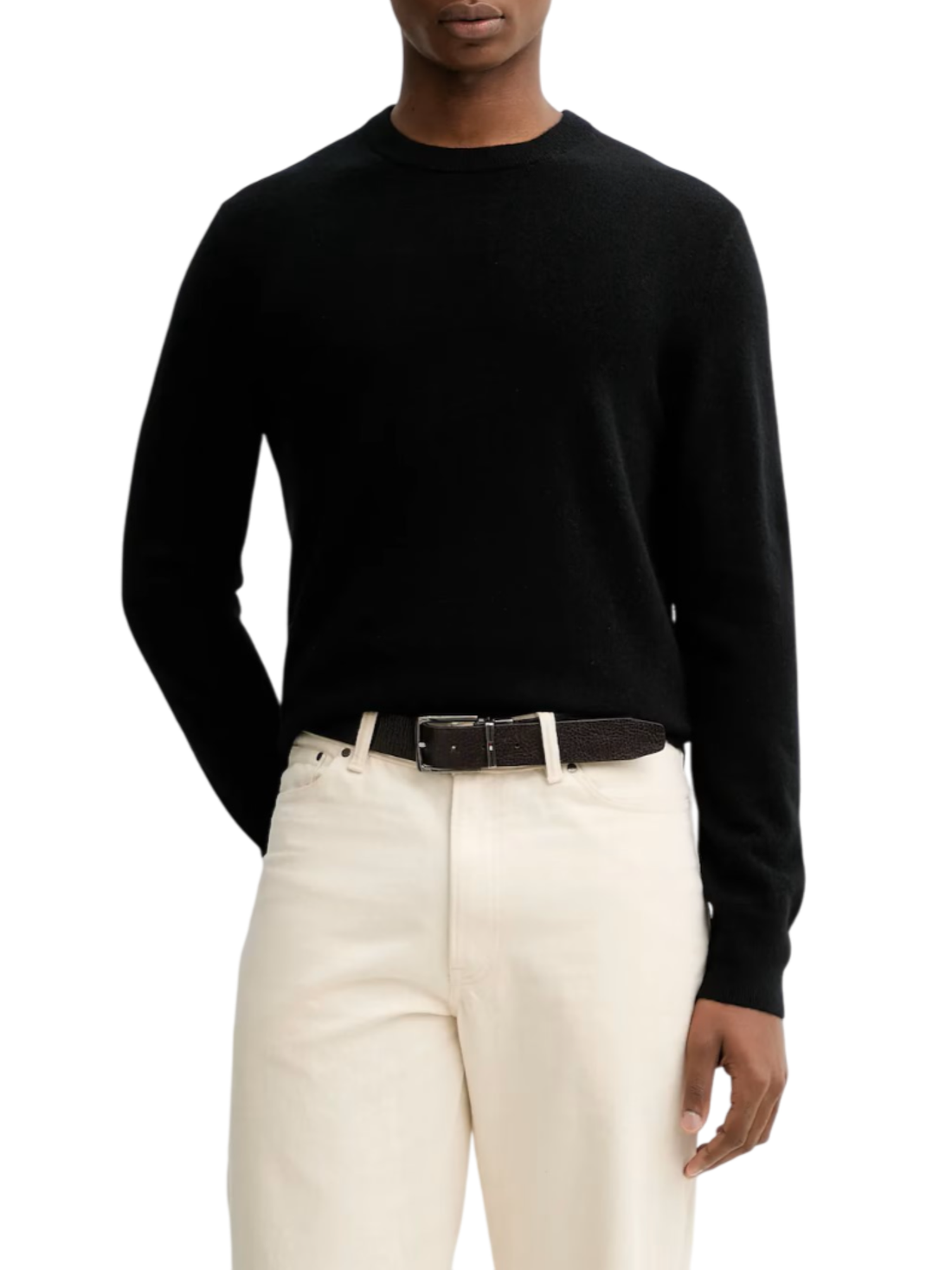 Calvin Klein maglia uomo in cashmere nero