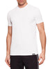 Dsquared2 T-shirt uomo manica corta logo all over bianco