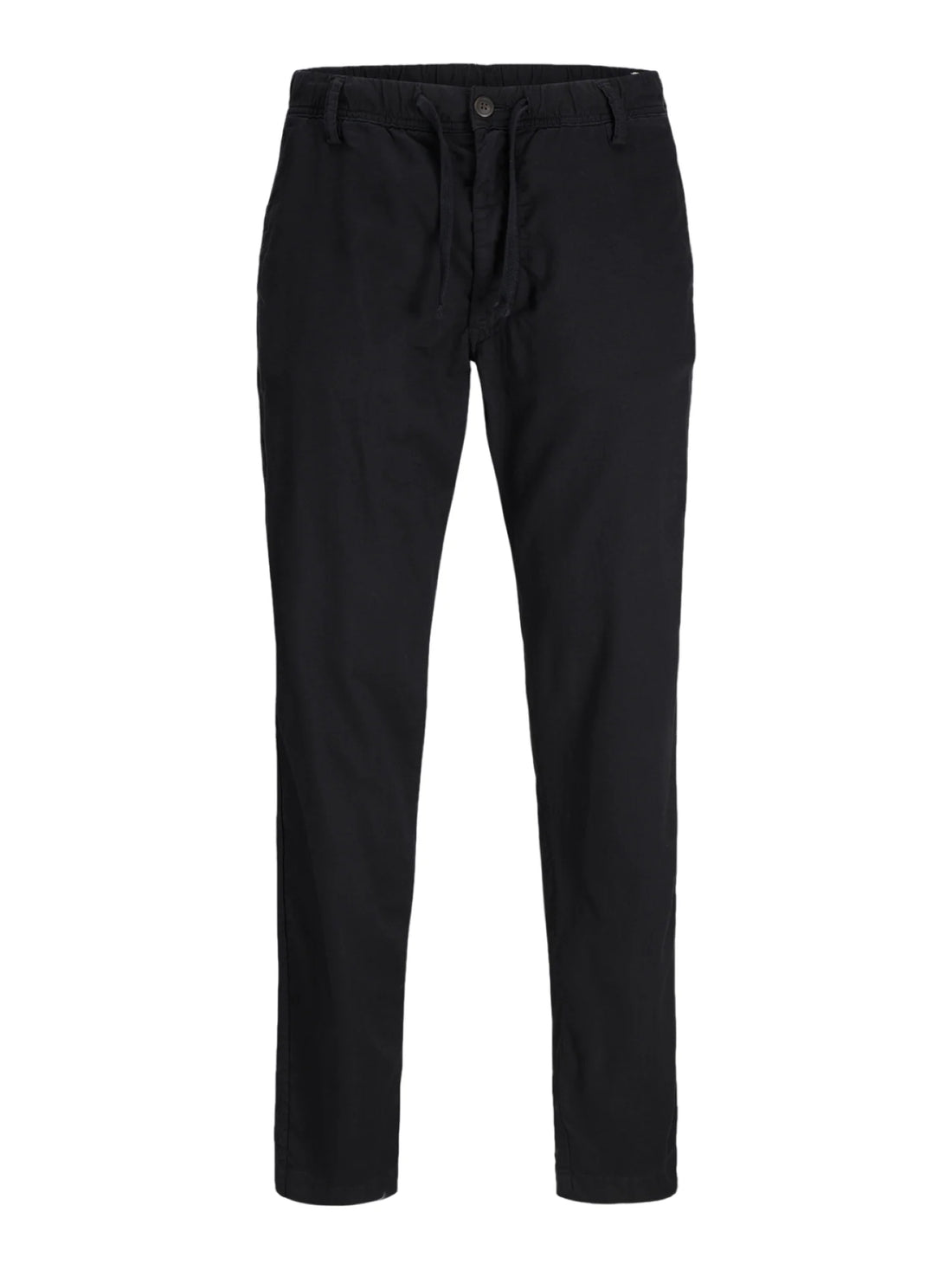 Jack&Jones pantalone uomo misto lino nero