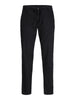Jack&Jones pantalone uomo misto lino nero