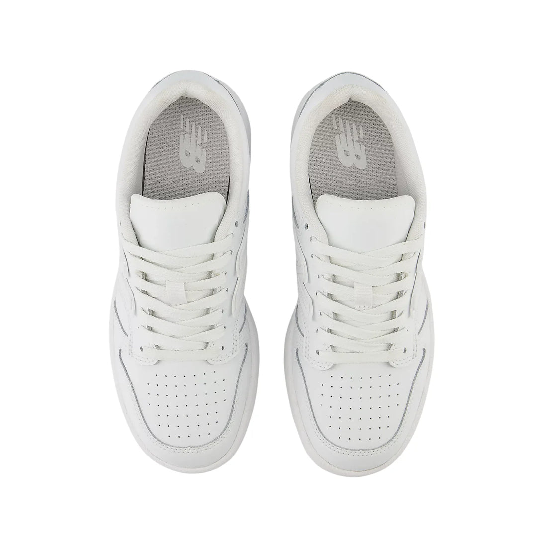 New Blance sneakers unisex bambino in ecopelle bianco