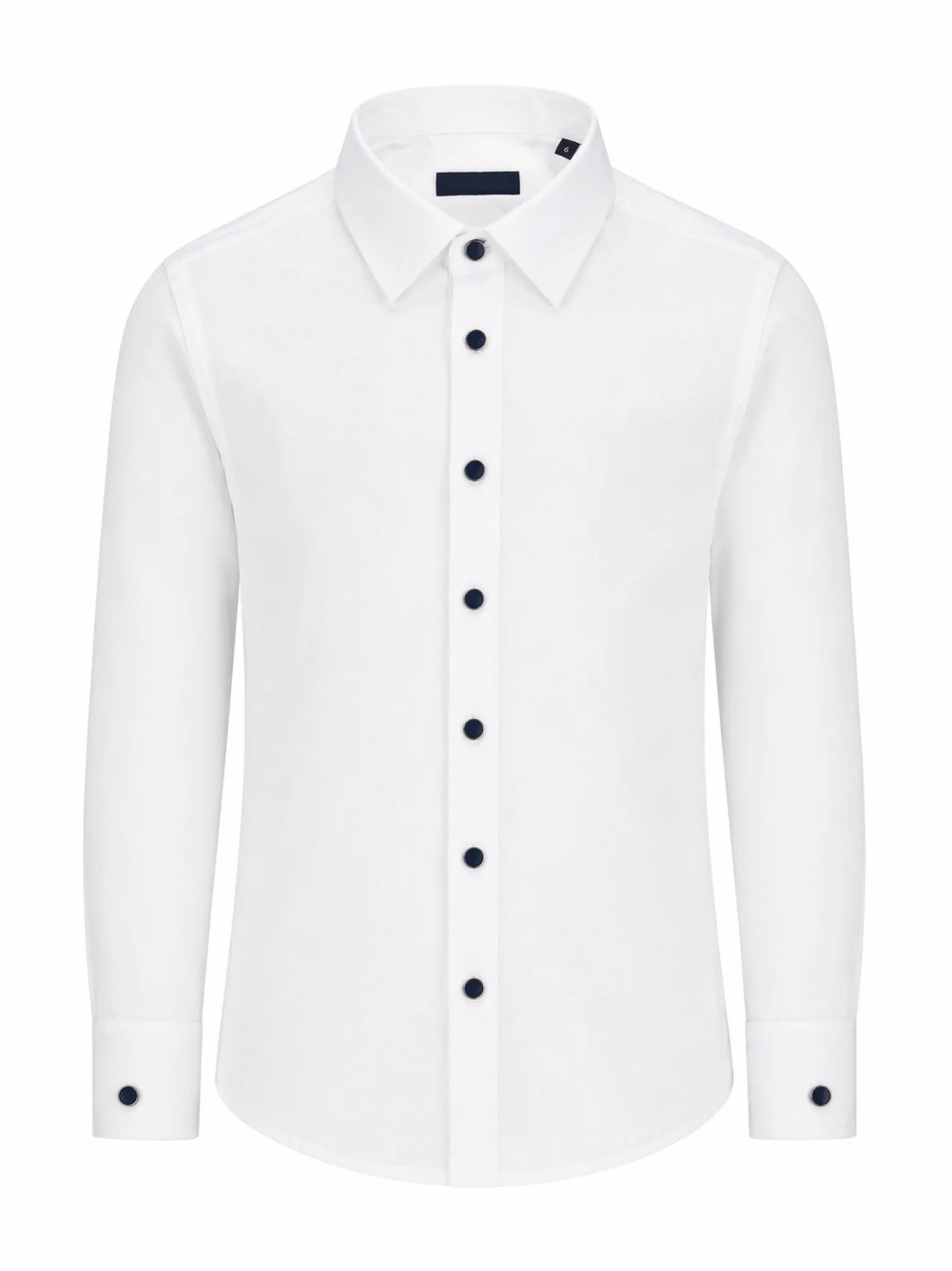 Emanuel Pris camicia bambino manica lunga bianco
