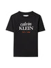 Calvin Klein Jeans T-shirt unisex bambino con logo nero