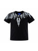 County of Milan T-shirt bambino con stampa iconica nero