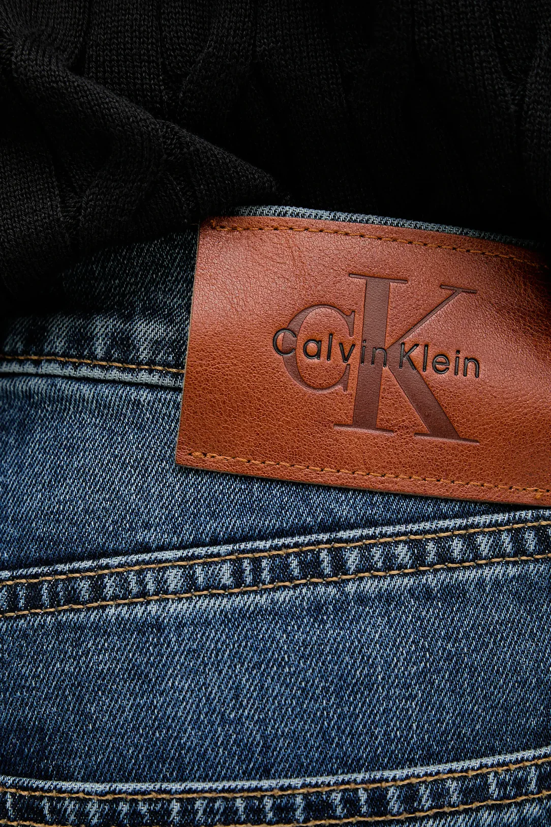 Calvin Klein Jeans jeans gamba dritta uomo lavaggio blu