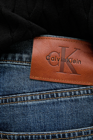 Calvin Klein Jeans jeans gamba dritta uomo lavaggio blu