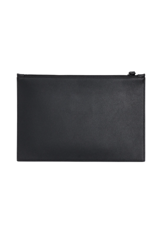 County of Milan pochette uomo in ecopelle stampa iconica nero COMAF250133 NERO-YELLOW WINGS COUNTY OF MILAN 