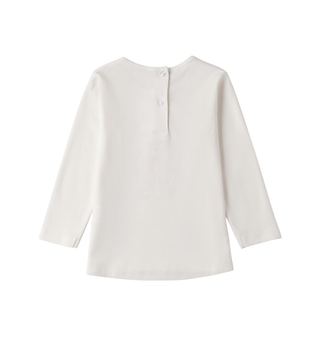 iDo T-shirt bambina con gattino bianco 4F299 0112 iDO