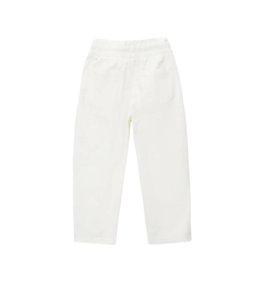 iDo pantaloni bambina con strass bianco latte