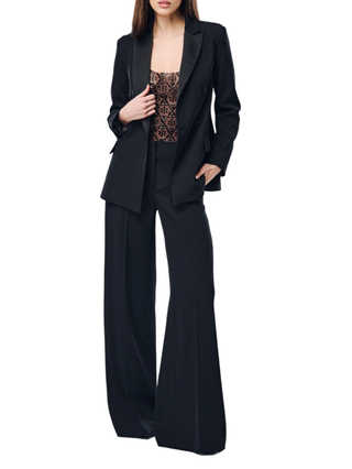 Alessandro Legora pantaloni a zampa donna nero AT308-4 NERO A.LEGORA