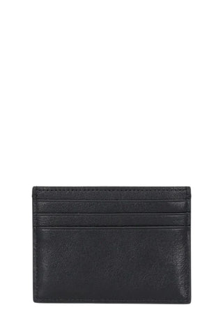 Calvin Klein portacarte uomo in pelle con logo nero