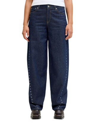 Jjxx jeans donna Fuji Barrel lavaggio blu scuro