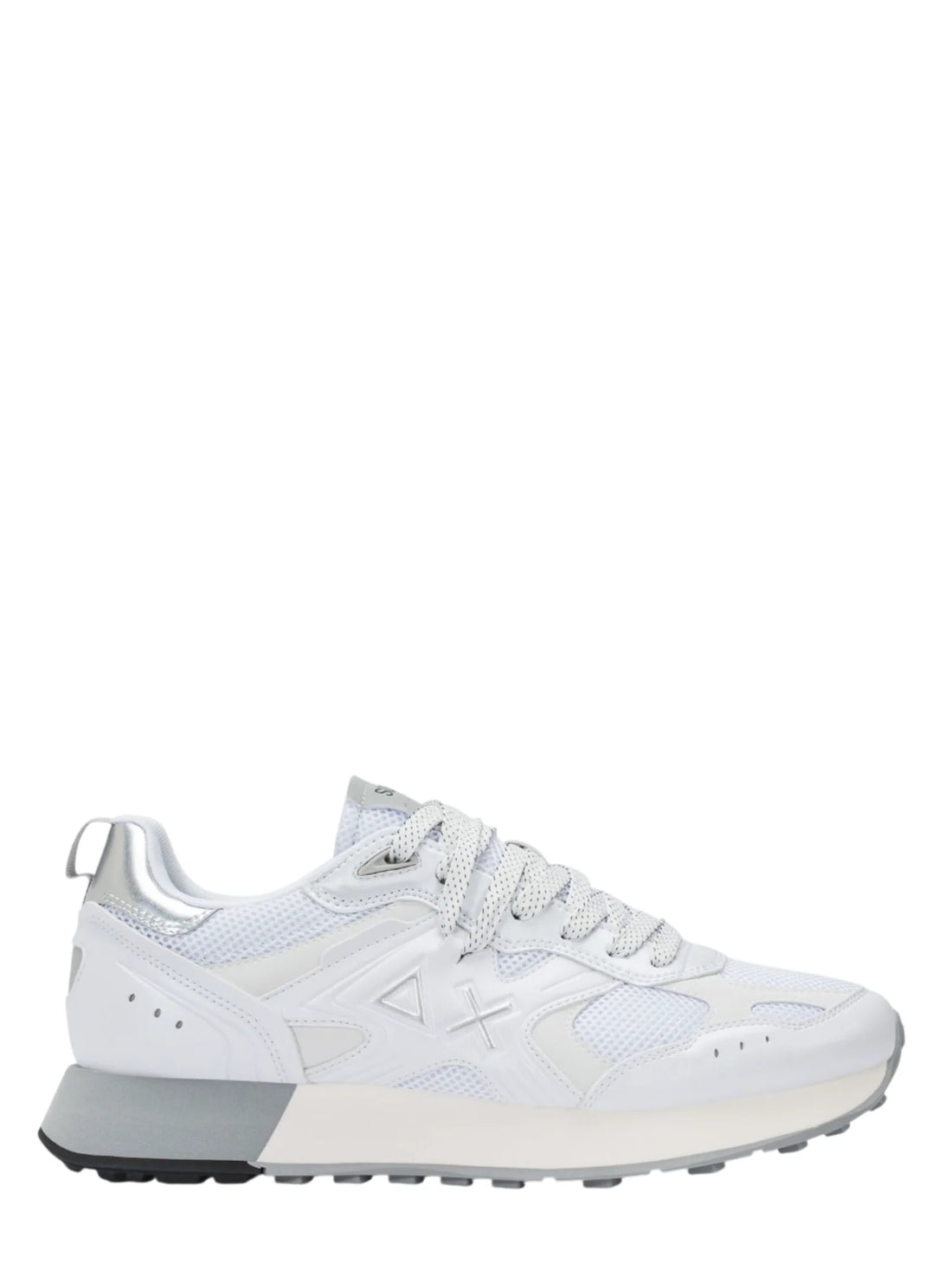 Sun68 sneakers uomo Jaki 2.0 Silver Mesh argento