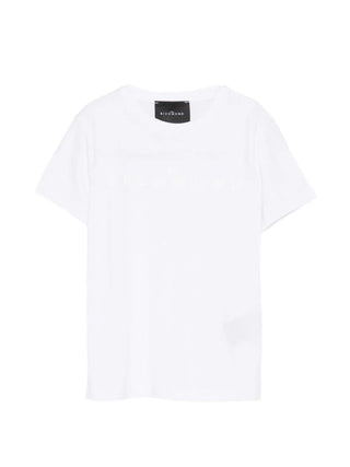 John Richmond T-shirt bambina Loceni con logo bianco
