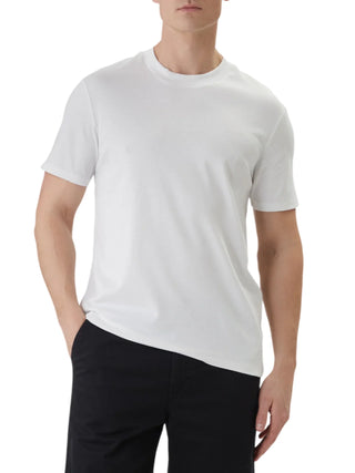 Calvin Klein T-shirt uomo maniche corte con logo bianco