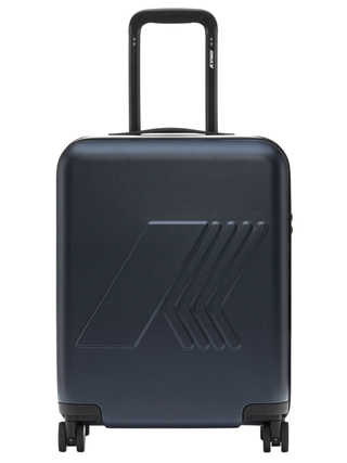 K-way trolley unisex con logo blu K81372W K89 K-WAY 