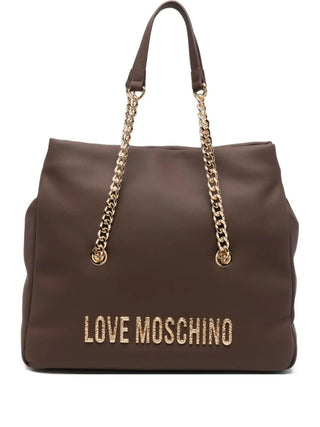 Love Moschino borsa a spalla in ecopelle marrone JC4311PP0N-KD0 31A MOSCHINO LOVE 