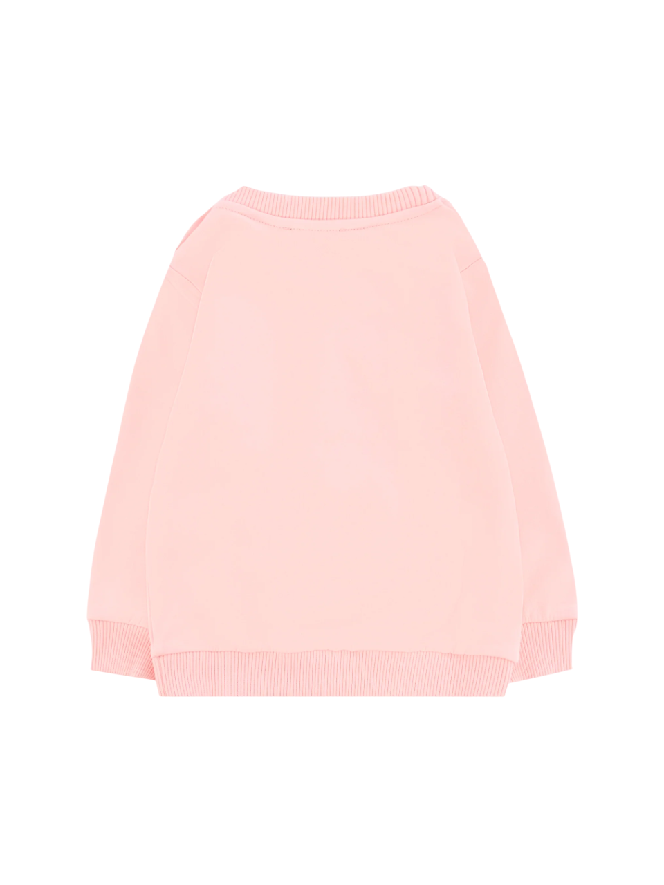 Moschino felpa neonata con orsetto rosa