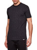 Dsquared2 T-shirt uomo manica corta logo all over nero