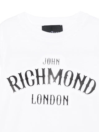 John Richmond T-shirt bambina manica corta bianco