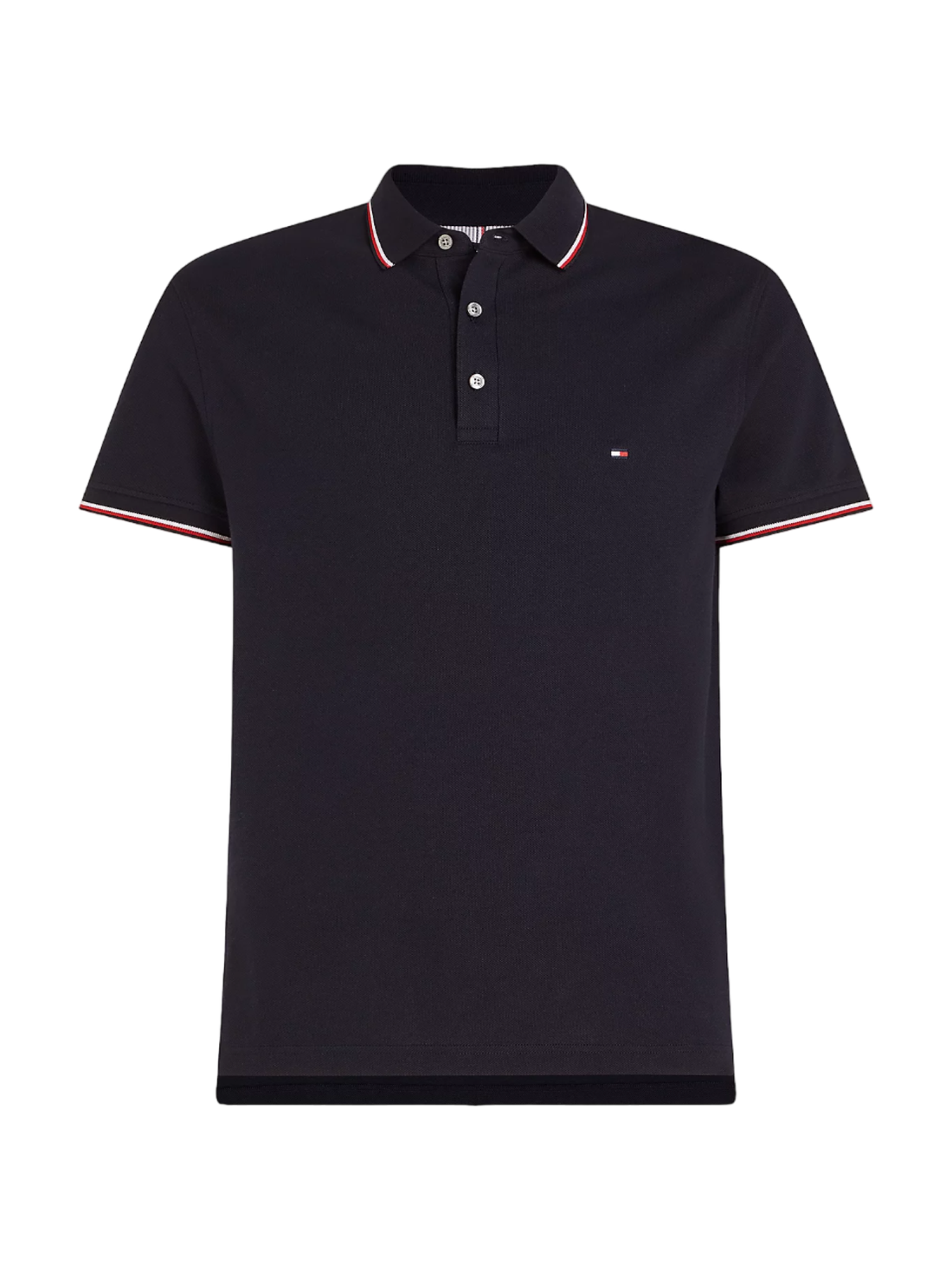 Tommy Hilfiger polo manica corta 1985 slim fit blu