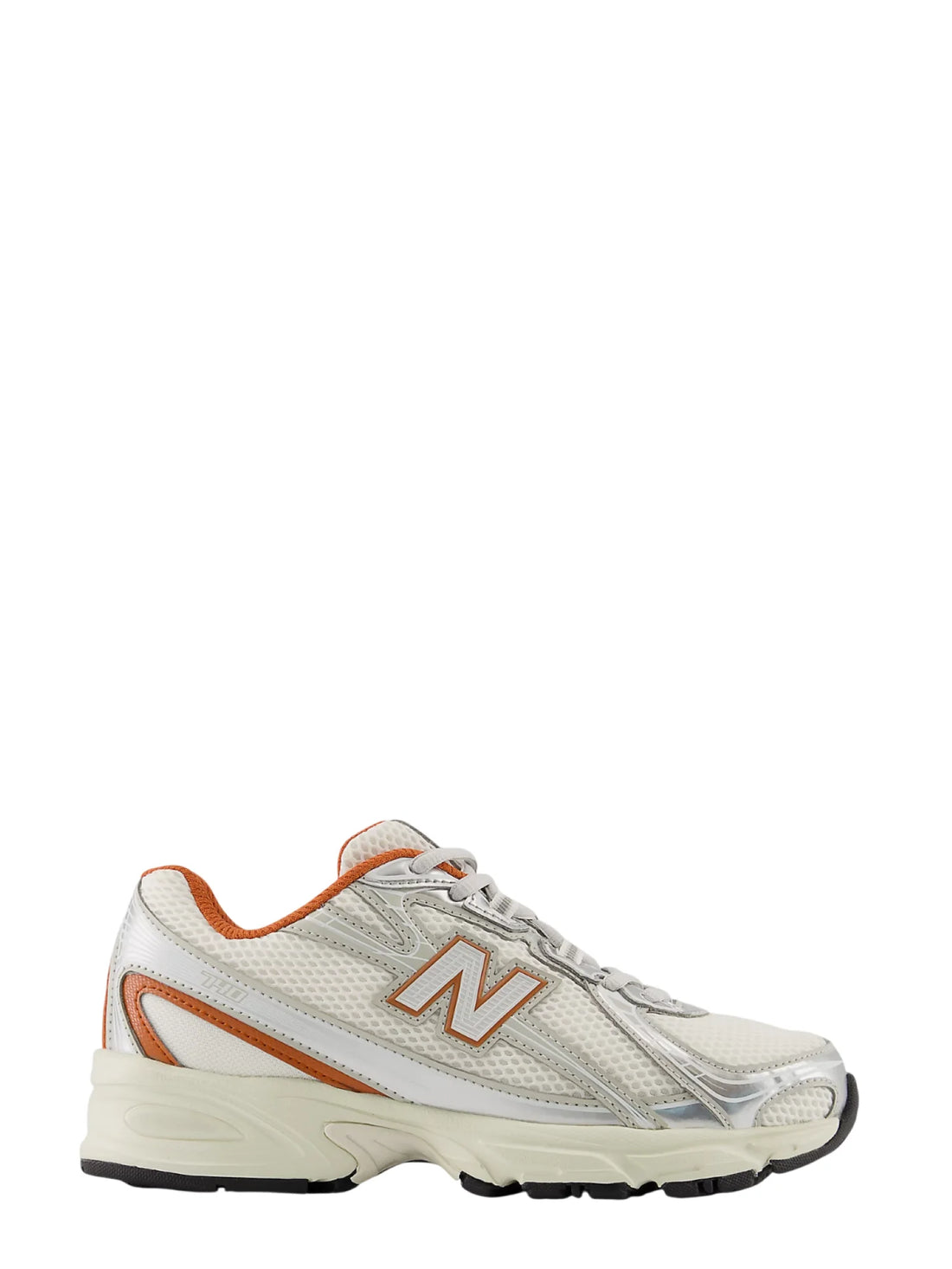 New Balance sneakers 740 unisex bambino argento arancio