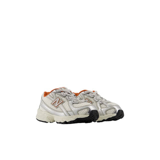 New Balance sneakers unisex 740 argento arancio