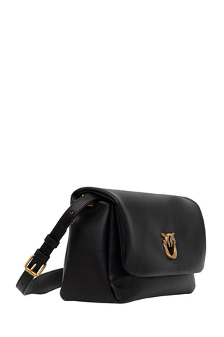 Pinko borsa a tracolla Click Soft Horizontal Handle Classic nero