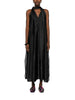 Jc Sophie abito lungo Lovely all'americana con fusciacca nero
