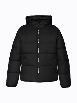 Disclaimer piumino trapuntato bambino con cappuccio nero 58613 NERO DISCLAIMER 