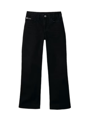 Calvin Klein Jeans jeans bambina gamba larga nero IG0IG02998 1BY Calvin Klein Jeans 
