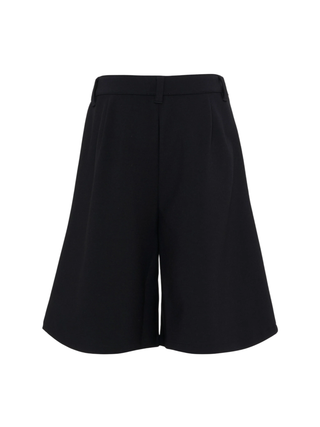 Diesel bermuda bambina Pallyn wide leg nero