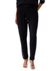 Liu Jo pantaloni joggers con bande strass nero