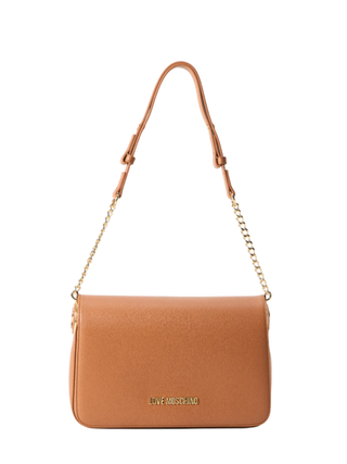 Love Moschino borsa a spalla in ecopelle martellata cuoio JC4373PP0N-KF0 200 MOSCHINO LOVE 