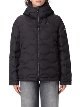 Blauer piumino donna Lorraine con cappuccio nero 25WBLDC03173-007307 999 BLAUER 