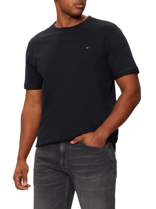 Tommy Hilfiger T-shirt uomo in jersey manica corta blu UM0UM03362 DW5 Tommy Hilfiger beachwear 