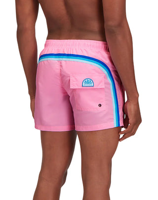 Sundek boxer mare uomo in nylon rosa