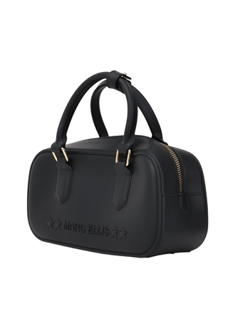 Marc Ellis borsa a mano Flat Stich nero FLAT STICH 25 BLACK-SILVER MARC ELLIS 