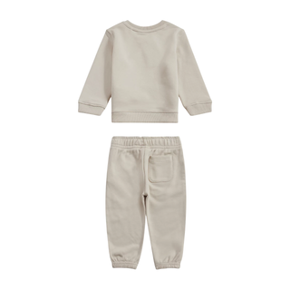 New Balance completo sportivo bambino ecrù LAKB0313I TWF NEW BALANCE
