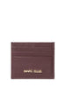 Marc Ellis portacarte in pelle martellata borgogna