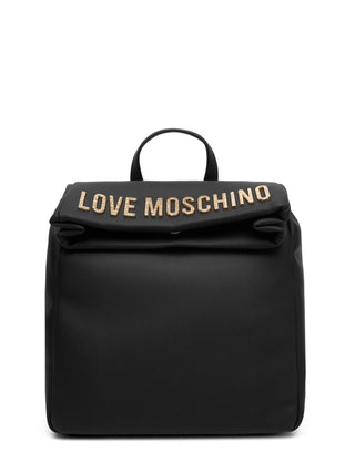 Love Moschino zaino donna in ecopelle con logo nero JC4306PP0N-KD0 00A MOSCHINO LOVE 