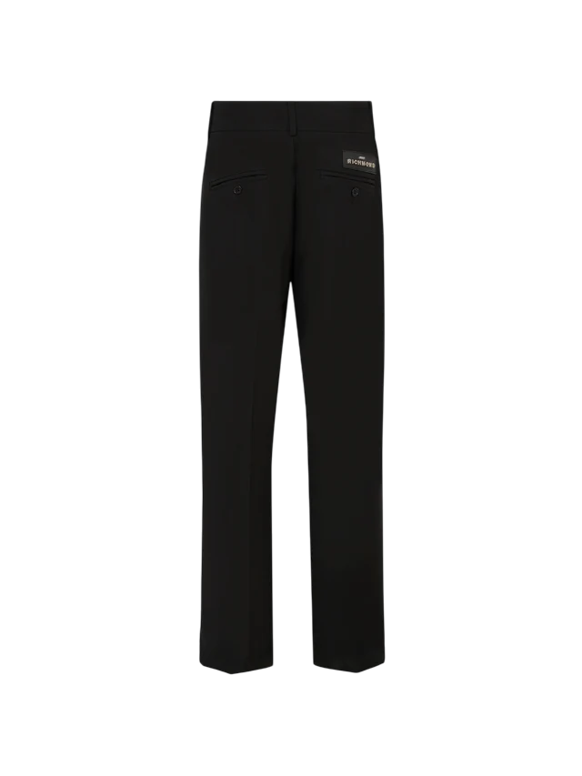John Richmond pantaloni bambino Vinko gamba dritta nero