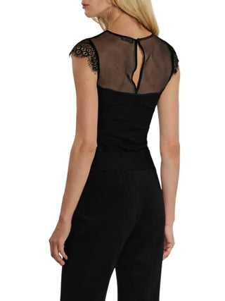 Relish body Basis con pizzo nero